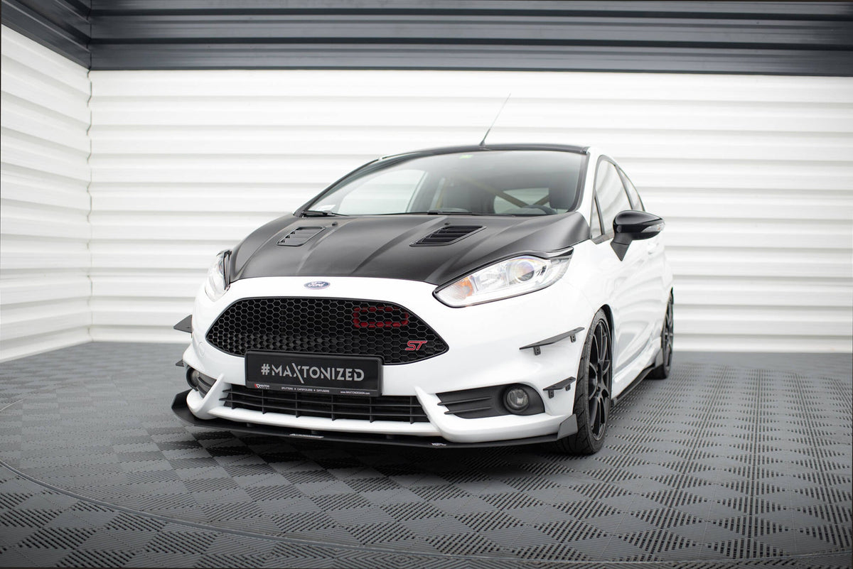 Canards de parachoques delantero para Ford Fiesta ST Mk7 Facelift