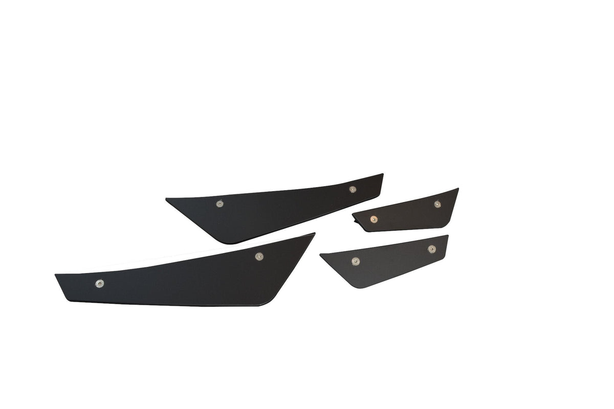 Canards de parachoques delantero para Ford Fiesta ST Mk7 Facelift