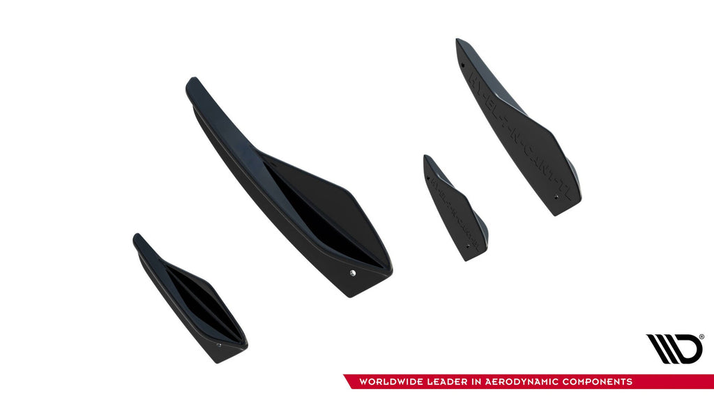 Canards de parachoques delantero para Hyundai Elantra N Mk7