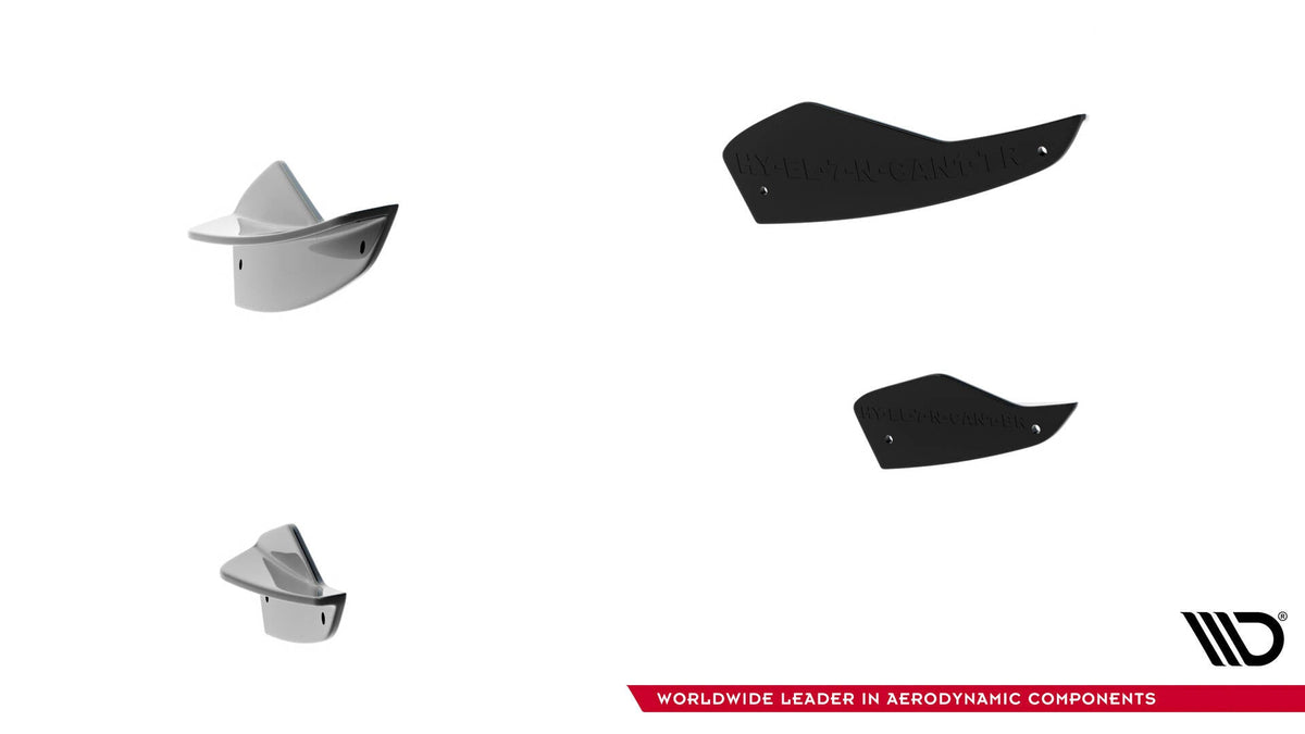 Canards de parachoques delantero para Hyundai Elantra N Mk7