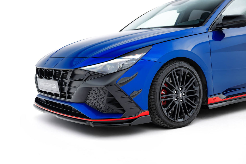 Canards de parachoques delantero para Hyundai Elantra N Mk7