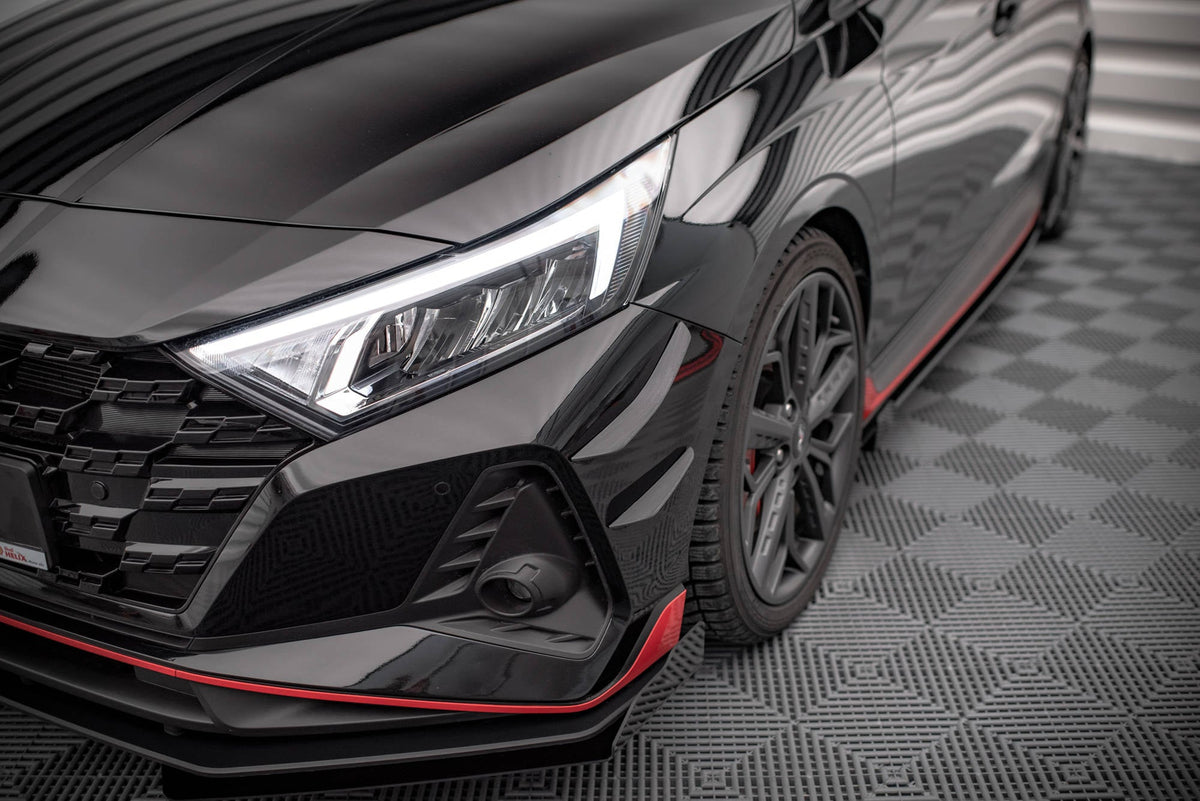 Canards de parachoques delantero para Hyundai I20 N Mk3