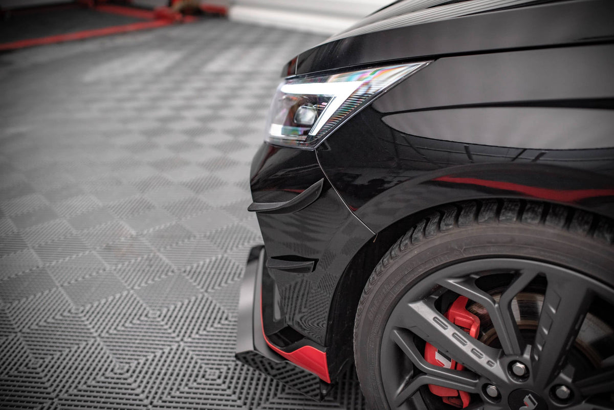 Canards de parachoques delantero para Hyundai I20 N Mk3