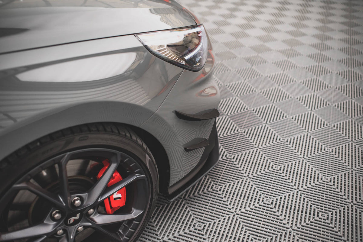 Canards de parachoques delantero para Hyundai I30 N / I30 N-Line Hatchback/Fastback Mk3 Facelift