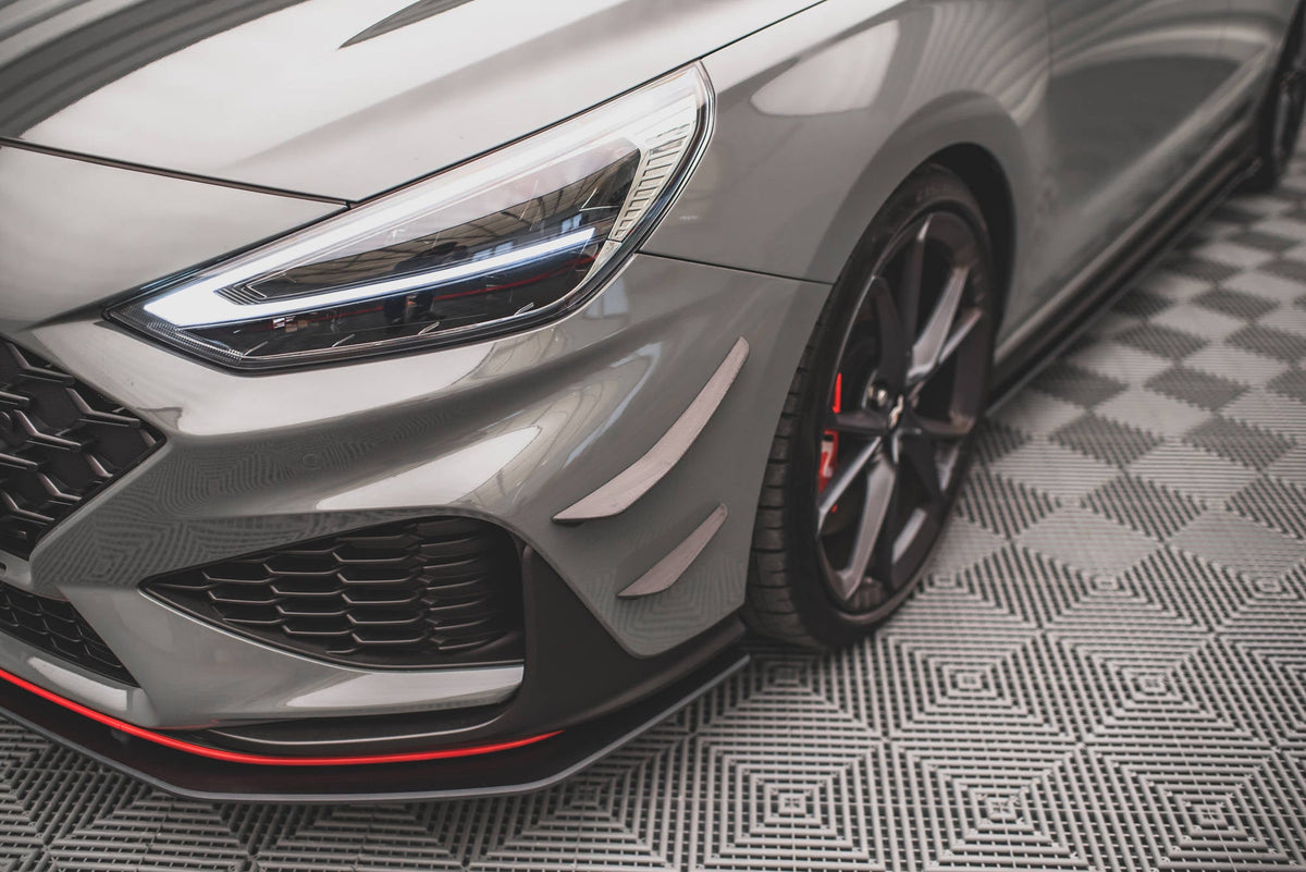 Canards de parachoques delantero para Hyundai I30 N / I30 N-Line Hatchback/Fastback Mk3 Facelift