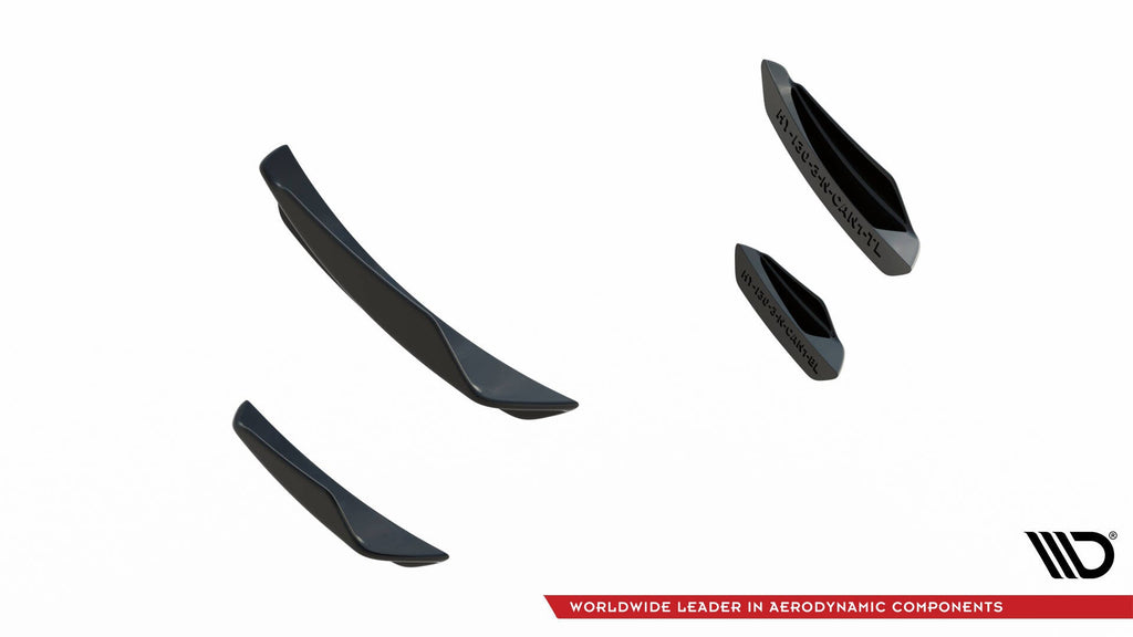 Canards de parachoques delantero para Hyundai I30 N Mk3