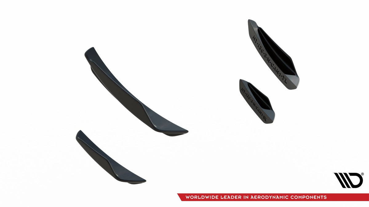 Canards de parachoques delantero para Hyundai I30 N Mk3