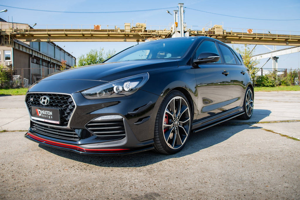 Canards de parachoques delantero para Hyundai I30 N Mk3