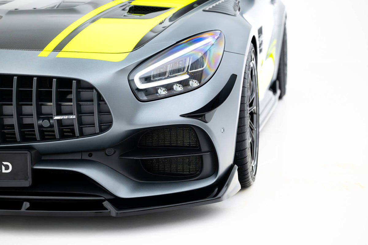Canards de parachoques delantero para Mercedes-AMG GT C C190 Facelift