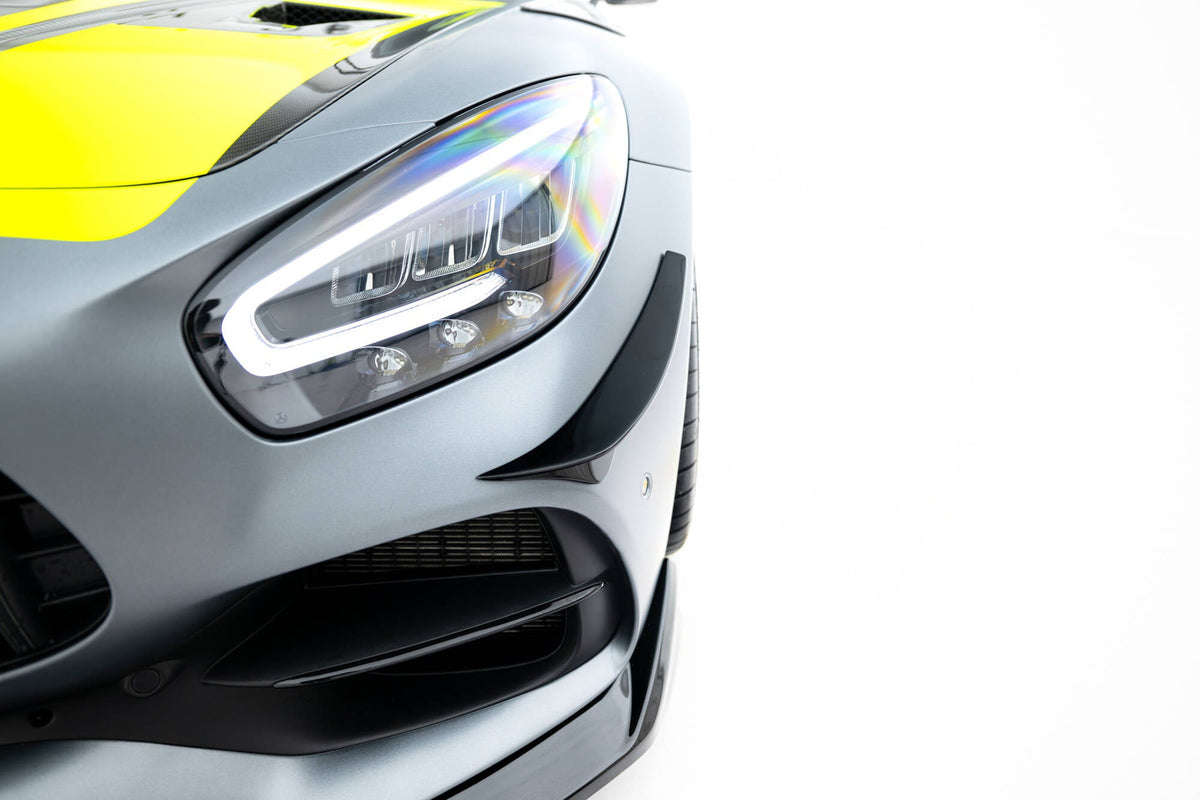 Canards de parachoques delantero para Mercedes-AMG GT C C190 Facelift