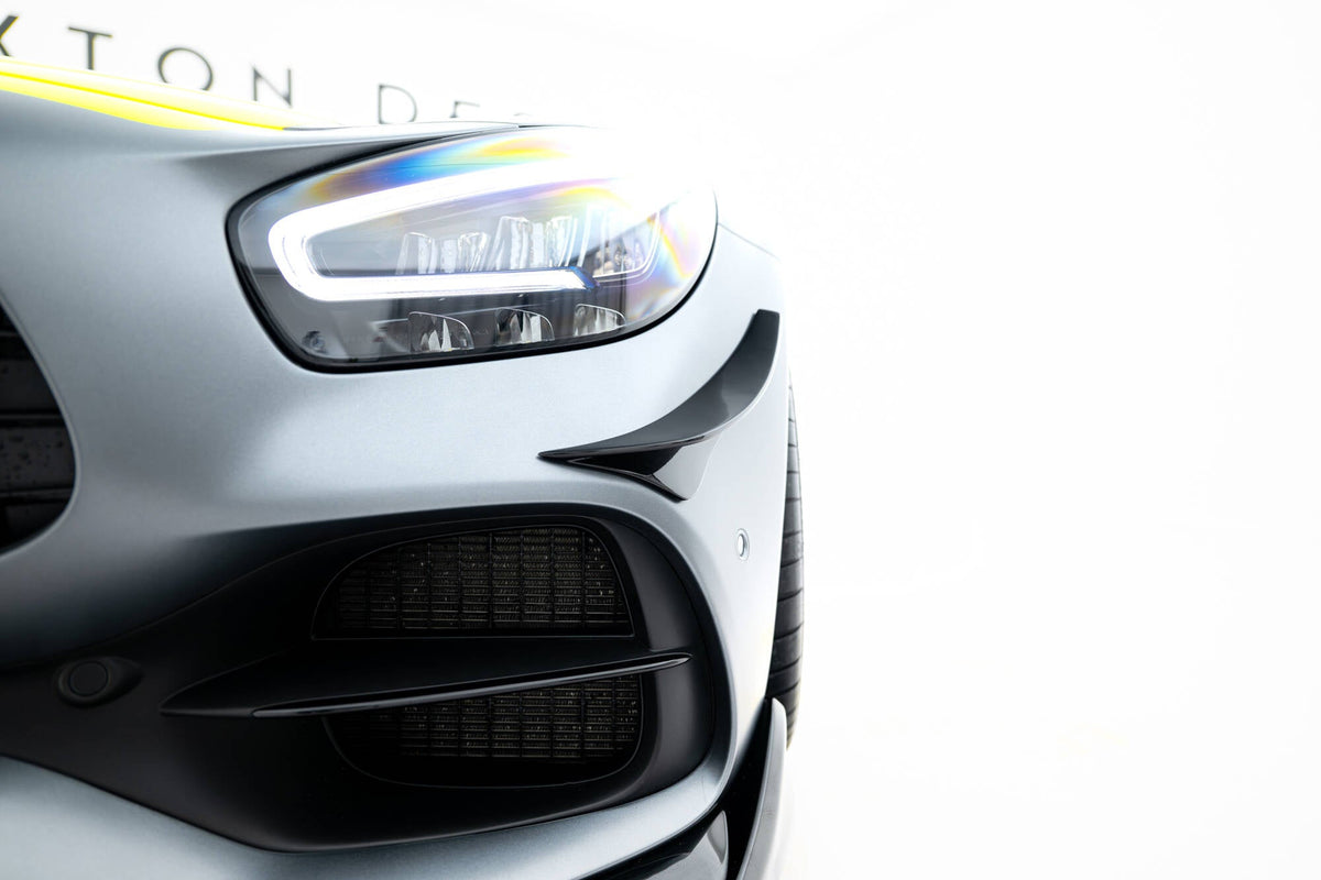 Canards de parachoques delantero para Mercedes-AMG GT C C190 Facelift