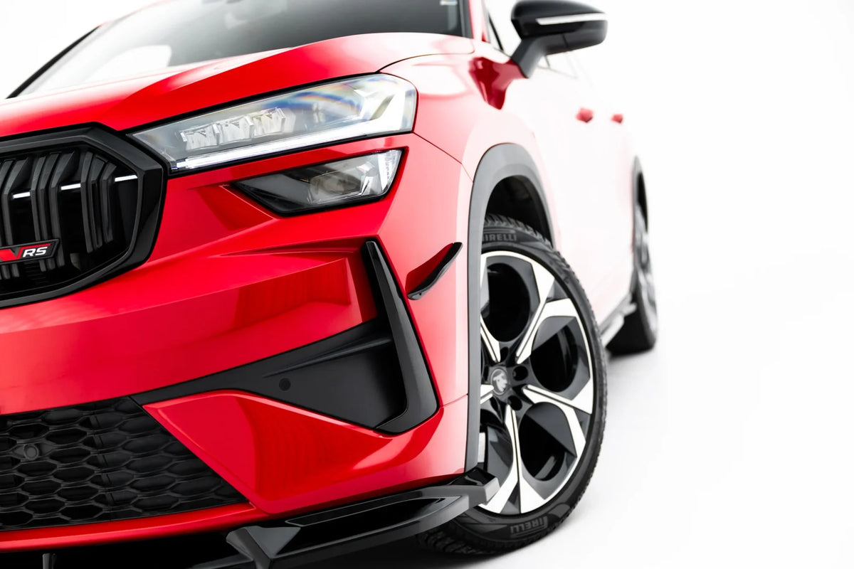 Canards de parachoques delantero para Skoda Kodiaq RS Mk2