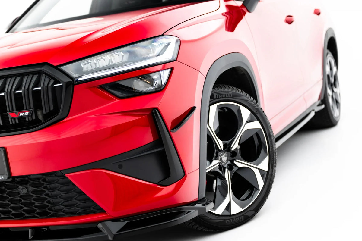 Canards de parachoques delantero para Skoda Kodiaq RS Mk2