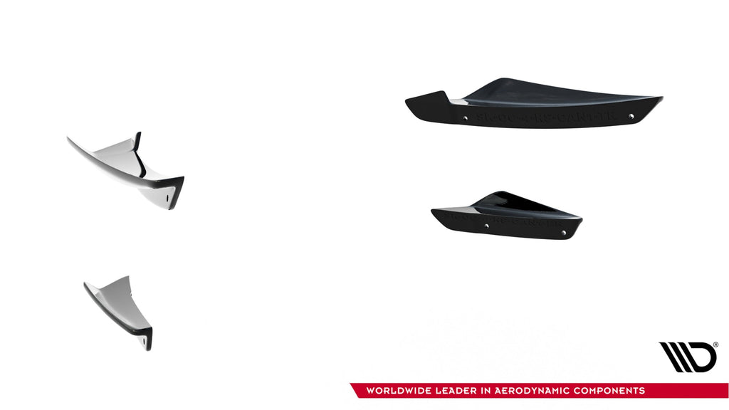 Canards de parachoques delantero para Skoda Octavia RS Mk4