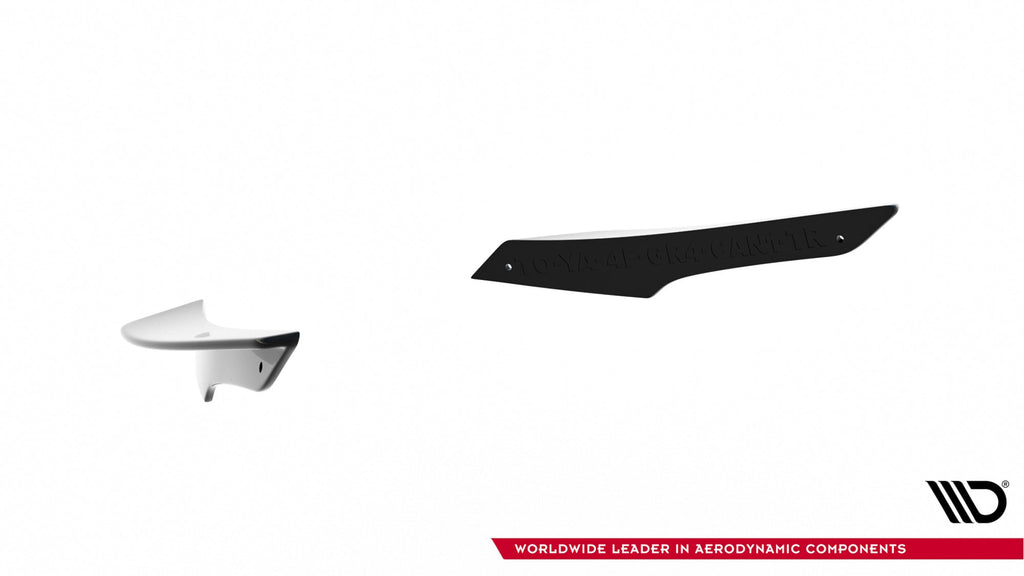 Canards de parachoques delantero para Toyota GR Yaris Mk4 Facelift