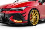 Canards de parachoques delantero para Volkswagen Golf GTI Clubsport Mk8 Facelift