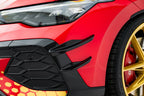 Canards de parachoques delantero para Volkswagen Golf GTI Clubsport Mk8 Facelift