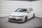 Canards de parachoques delantero para Volkswagen Golf GTI Mk8