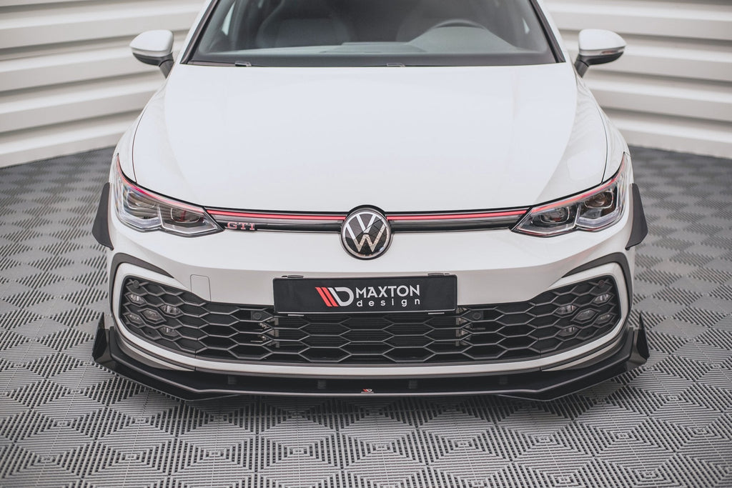 Canards de parachoques delantero para Volkswagen Golf GTI Mk8