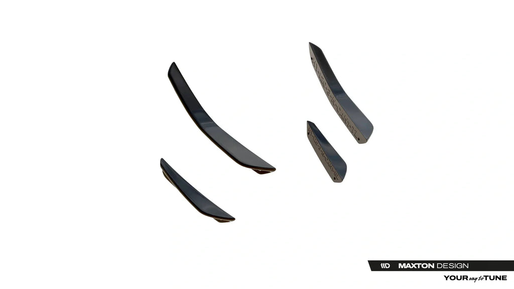 Canards de parachoques delantero para Volkswagen Jetta GLI Mk7 Facelift 2