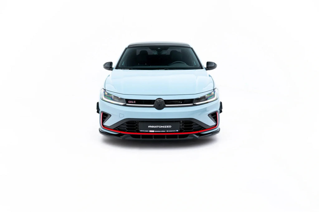 Canards de parachoques delantero para Volkswagen Jetta GLI Mk7 Facelift 2