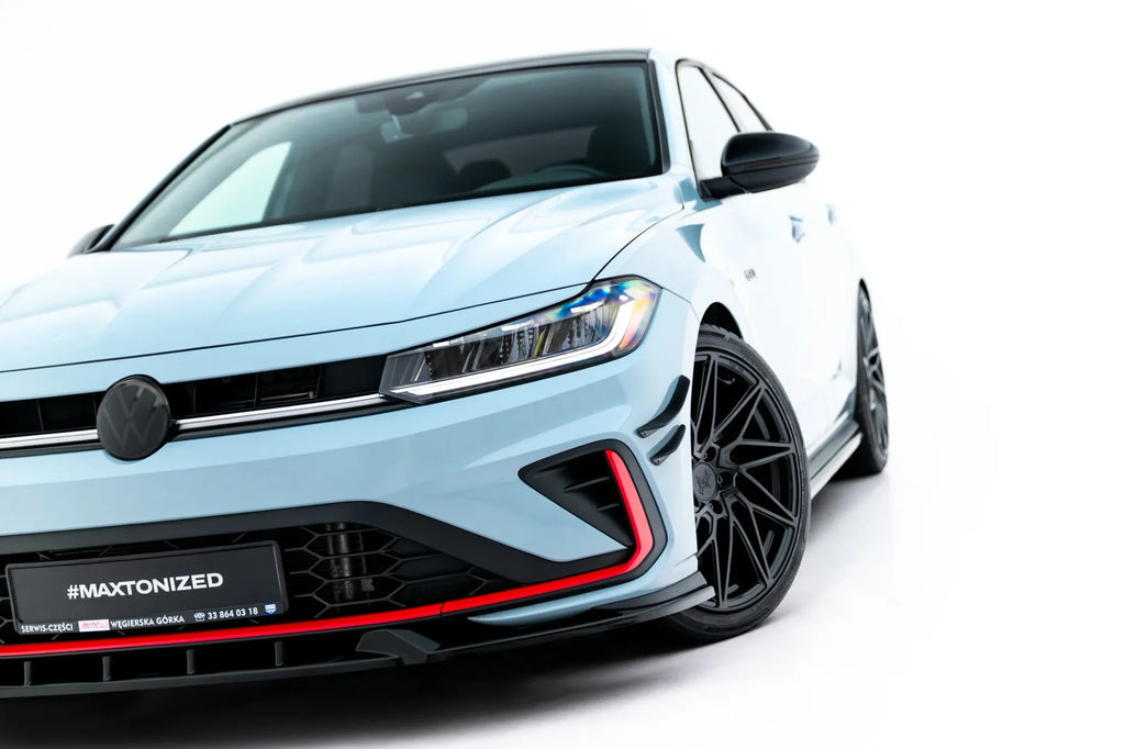 Canards de parachoques delantero para Volkswagen Jetta GLI Mk7 Facelift 2