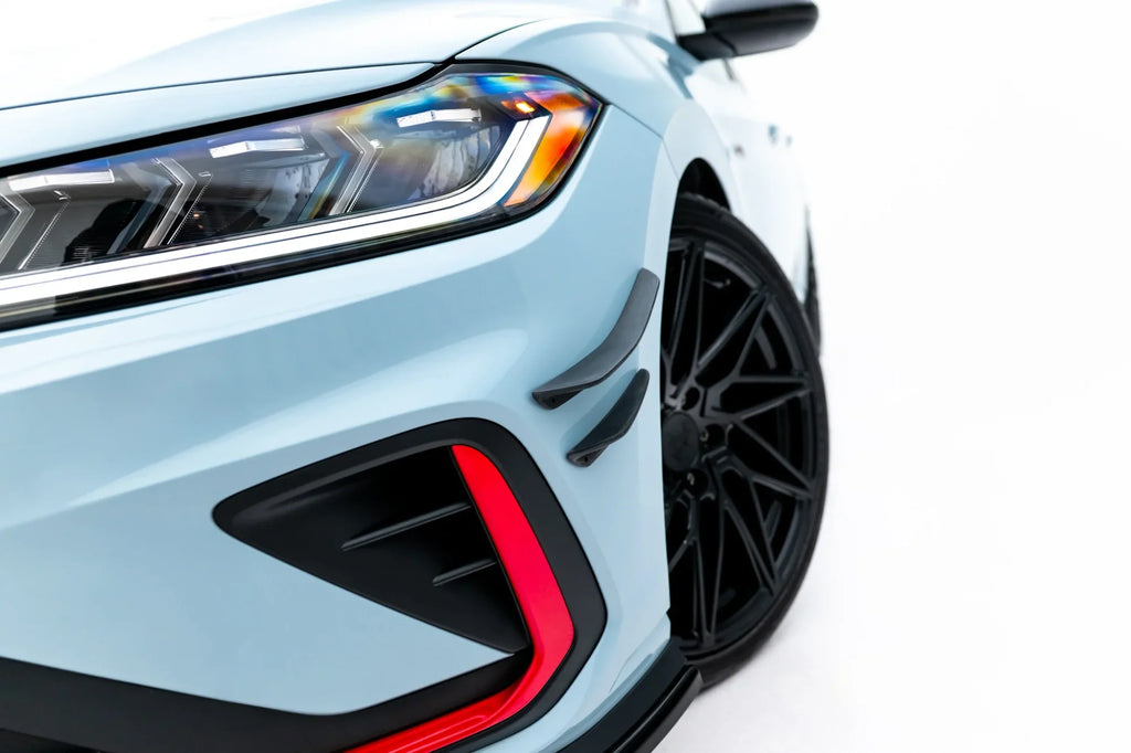 Canards de parachoques delantero para Volkswagen Jetta GLI Mk7 Facelift 2