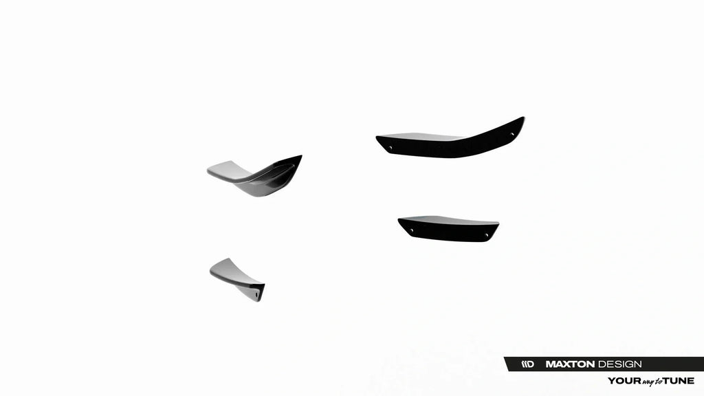 Canards de parachoques delantero para Volkswagen Jetta GLI Mk7 Facelift 2