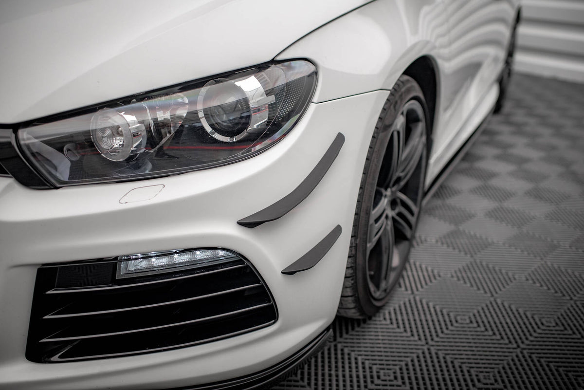 Canards de parachoques delantero para Volkswagen Scirocco R Mk3