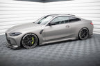 Flaps laterales de fibra de carbono prepreg para BMW M4 G82 / G82 Facelift