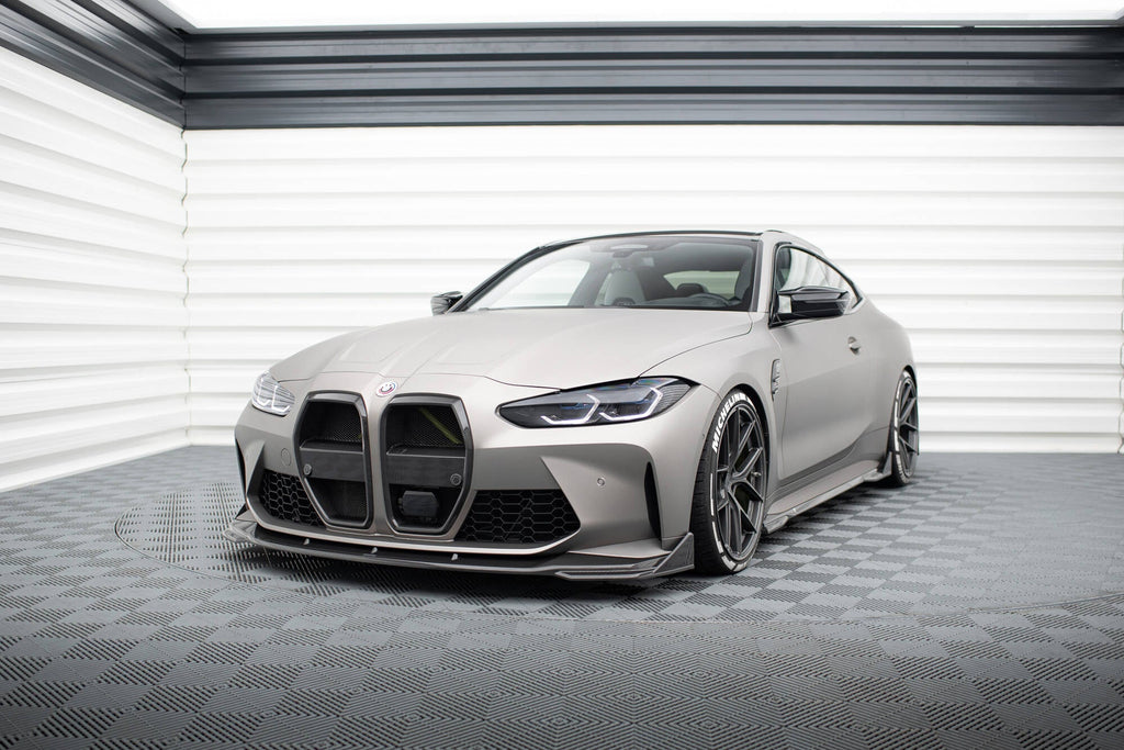 Flaps delanteros de fibra de carbono prepreg para BMW M4 G82 / G82 Facelift