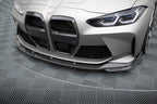 Flaps delanteros de fibra de carbono prepreg para BMW M4 G82 / G82 Facelift