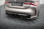 Flaps traseros de fibra de carbono prepreg para BMW M4 G82 / G82 Facelift