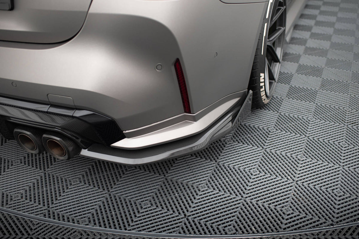 Flaps traseros de fibra de carbono prepreg para BMW M4 G82 / G82 Facelift