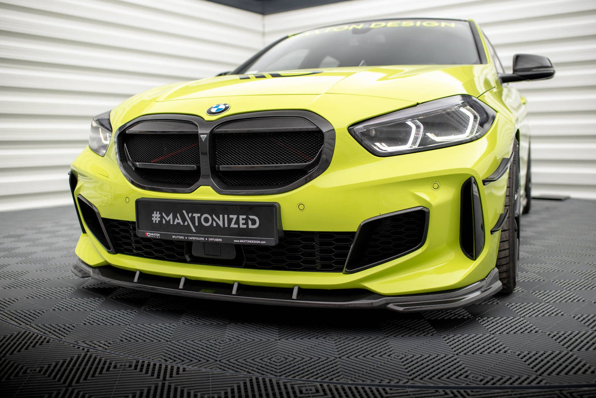 Parrilla delantera de fibra de carbono prepreg para BMW 1 M-Pack/ M135i / 128ti F40