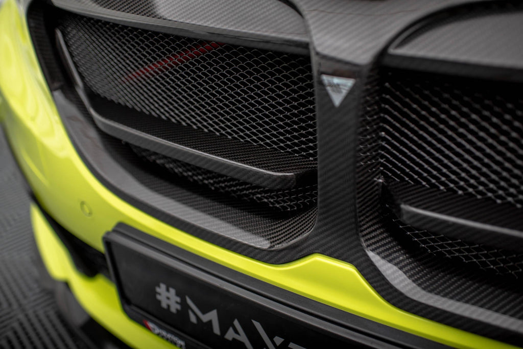Parrilla delantera de fibra de carbono prepreg para BMW 1 M-Pack/ M135i / 128ti F40