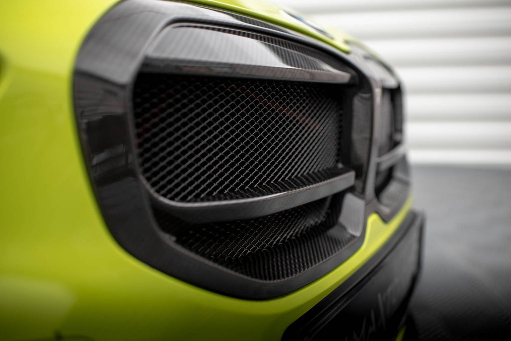 Parrilla delantera de fibra de carbono prepreg para BMW 1 M-Pack/ M135i / 128ti F40