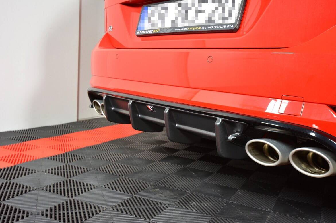 Difusor trasero para Volkswagen Golf R Variant Mk7 Facelift