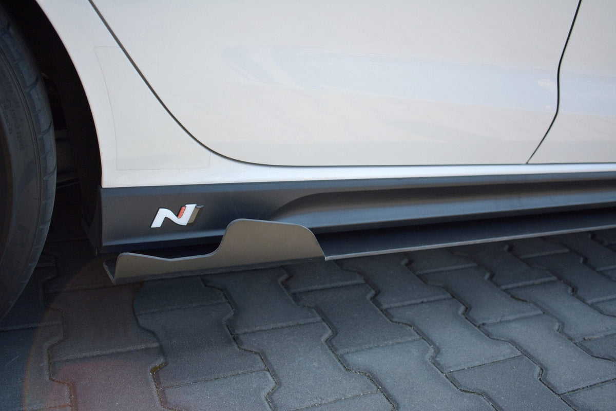 Difusores de taloneras Racing para Hyundai I30 Mk3 N