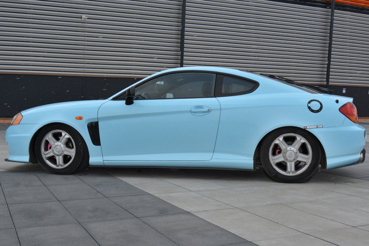 Difusores de taloneras Racing para Hyundai Tiburon Mk2 Facelift