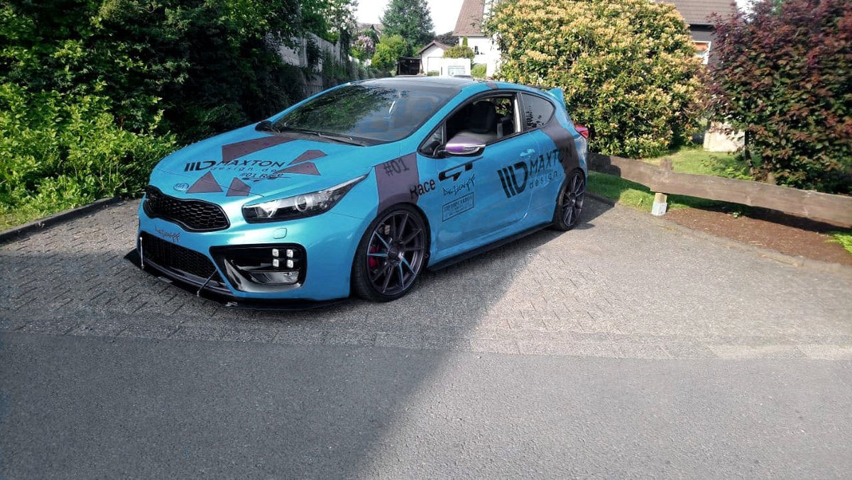 Difusores de taloneras Racing para Kia CEE'D / PRO CEE'D GT Mk2