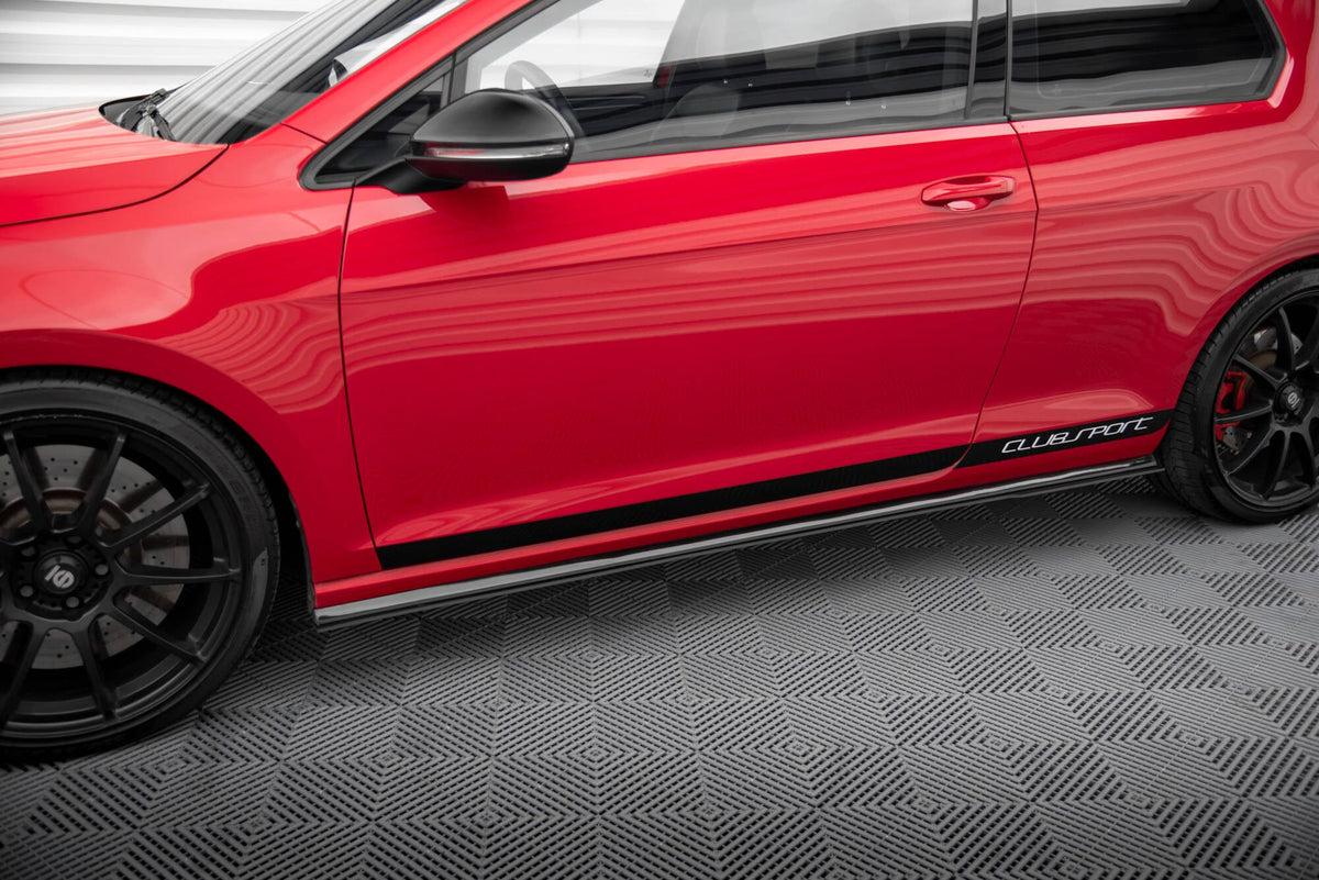 Difusores de taloneras Racing para Volkswagen Golf Mk7 GTI Clubsport