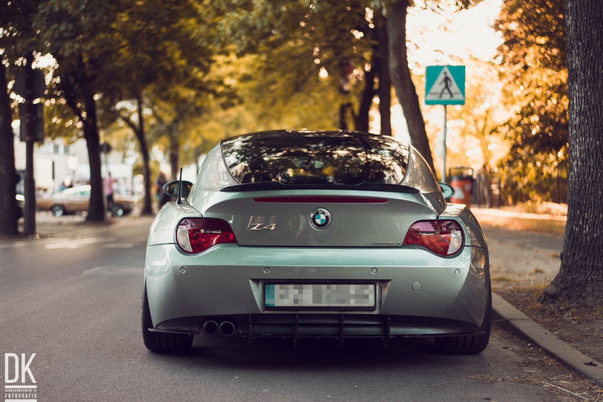 Difusor trasero para BMW Z4 Coupe E86
