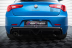 Difusor trasero para Alfa Romeo Giulietta (Single Exhaust Version)