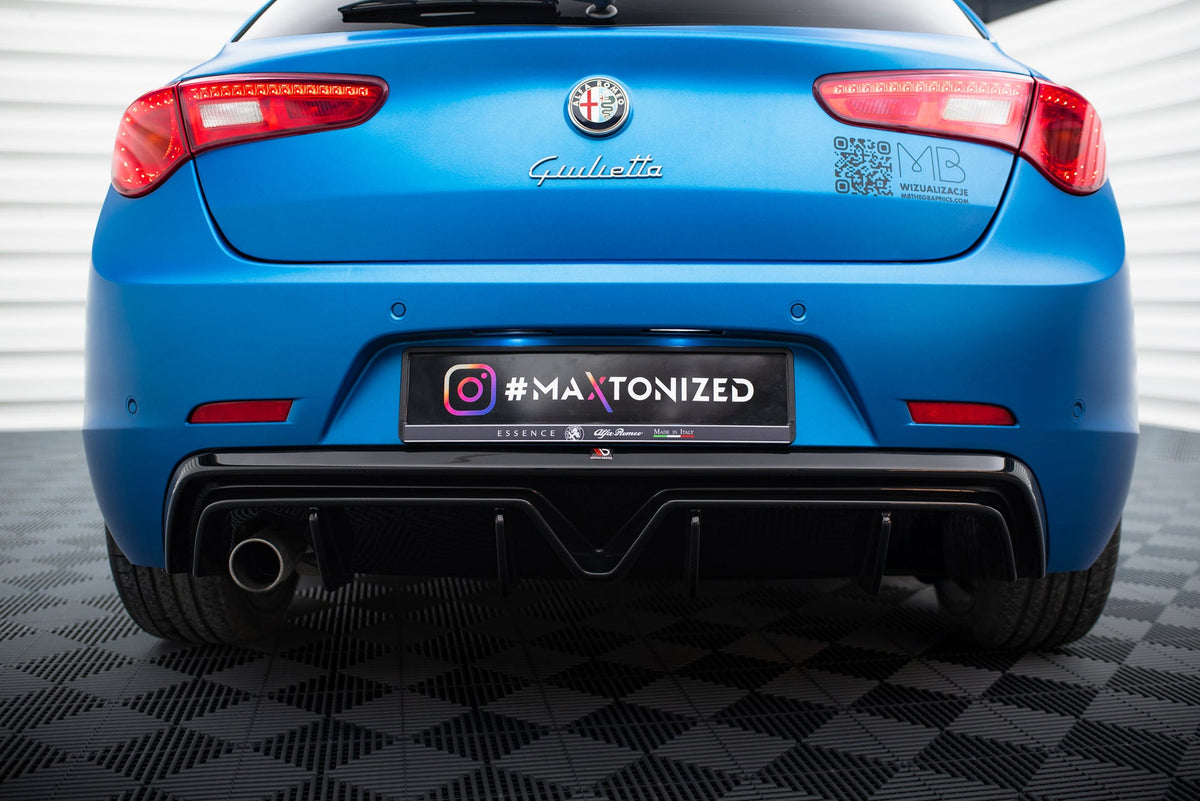 Difusor trasero para Alfa Romeo Giulietta (Single Exhaust Version)