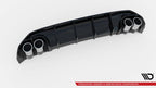Difusor trasero + embellecedores de escape para Audi A3 S-Line Sedan 8Y