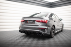 Difusor trasero + embellecedores de escape para Audi A3 S-Line Sedan 8Y
