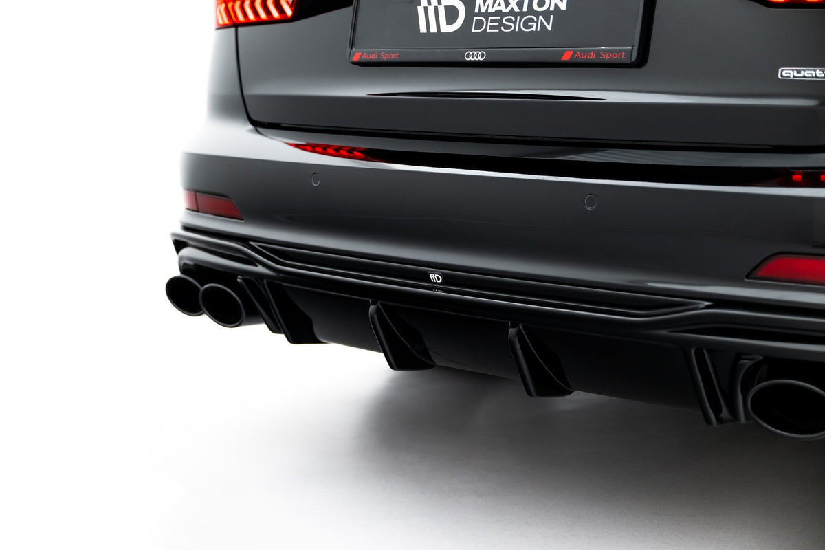 Difusor trasero + embellecedores de escape para Audi A6 S-Line / S6 C8 / C8 Facelift