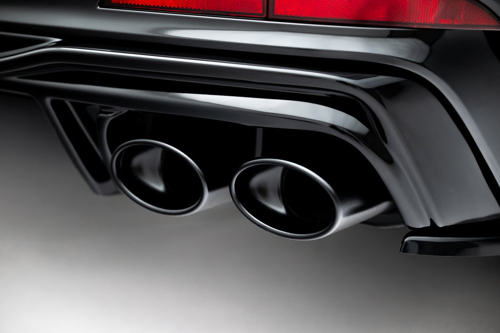 Difusor trasero + embellecedores de escape para Audi A6 S-Line / S6 C8 / C8 Facelift
