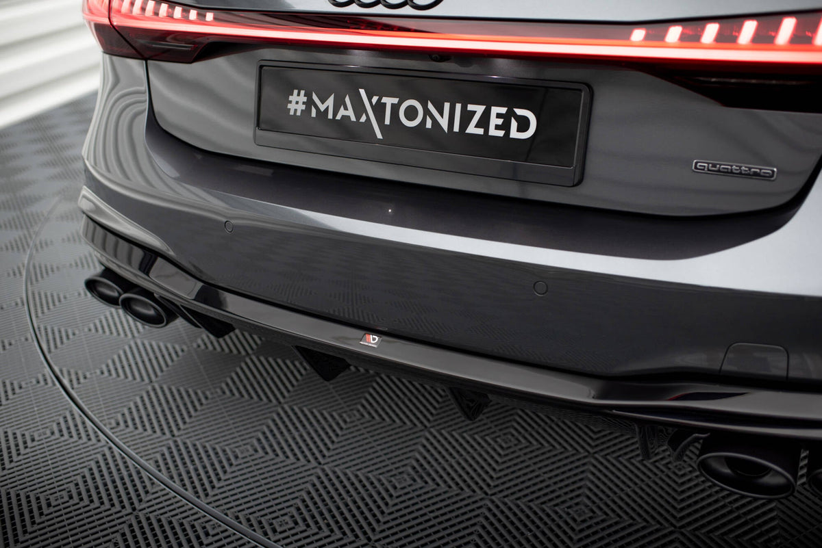 Difusor trasero + embellecedores de escape para Audi A7 S-Line C8 / S7 C8 / C8 Facelift / S7 Facelift